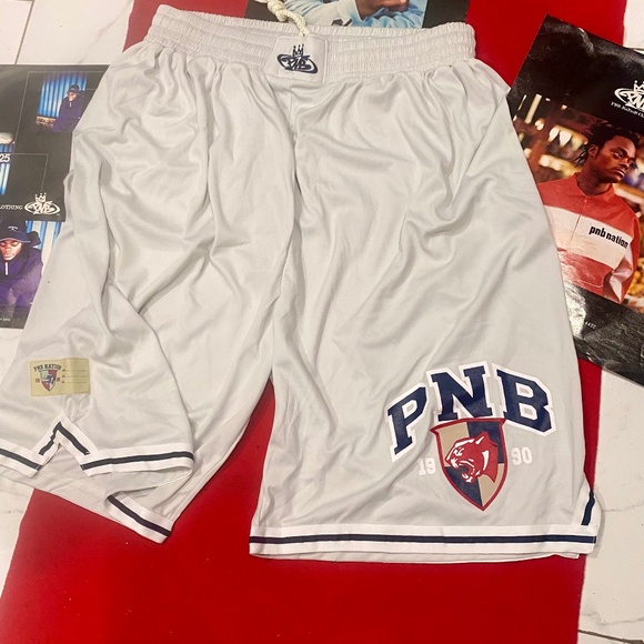 PNB Nation Vintage Uptown Shorts Sz L - Picture 1 of 11